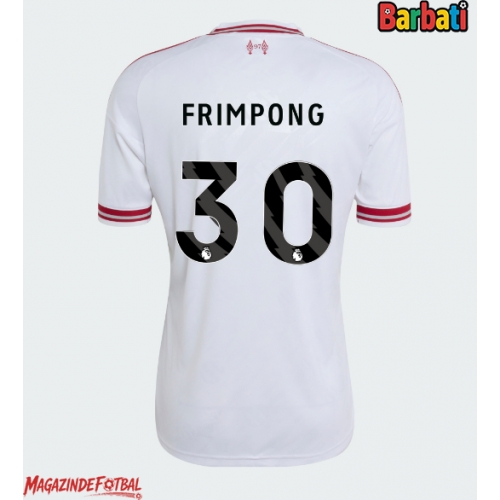 Liverpool Jeremie Frimpong #30 Tricou Fotbal Replică 2026-27 Barbati Deplasare Liverpool Jeremie Frimpong #30 Tricou Fotbal Replică 2026-27 Barbati Deplasare